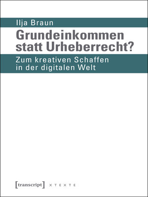 cover image of Grundeinkommen statt Urheberrecht?